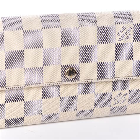 damier azur louis vuitton wallet|sarah louis vuitton wallet.